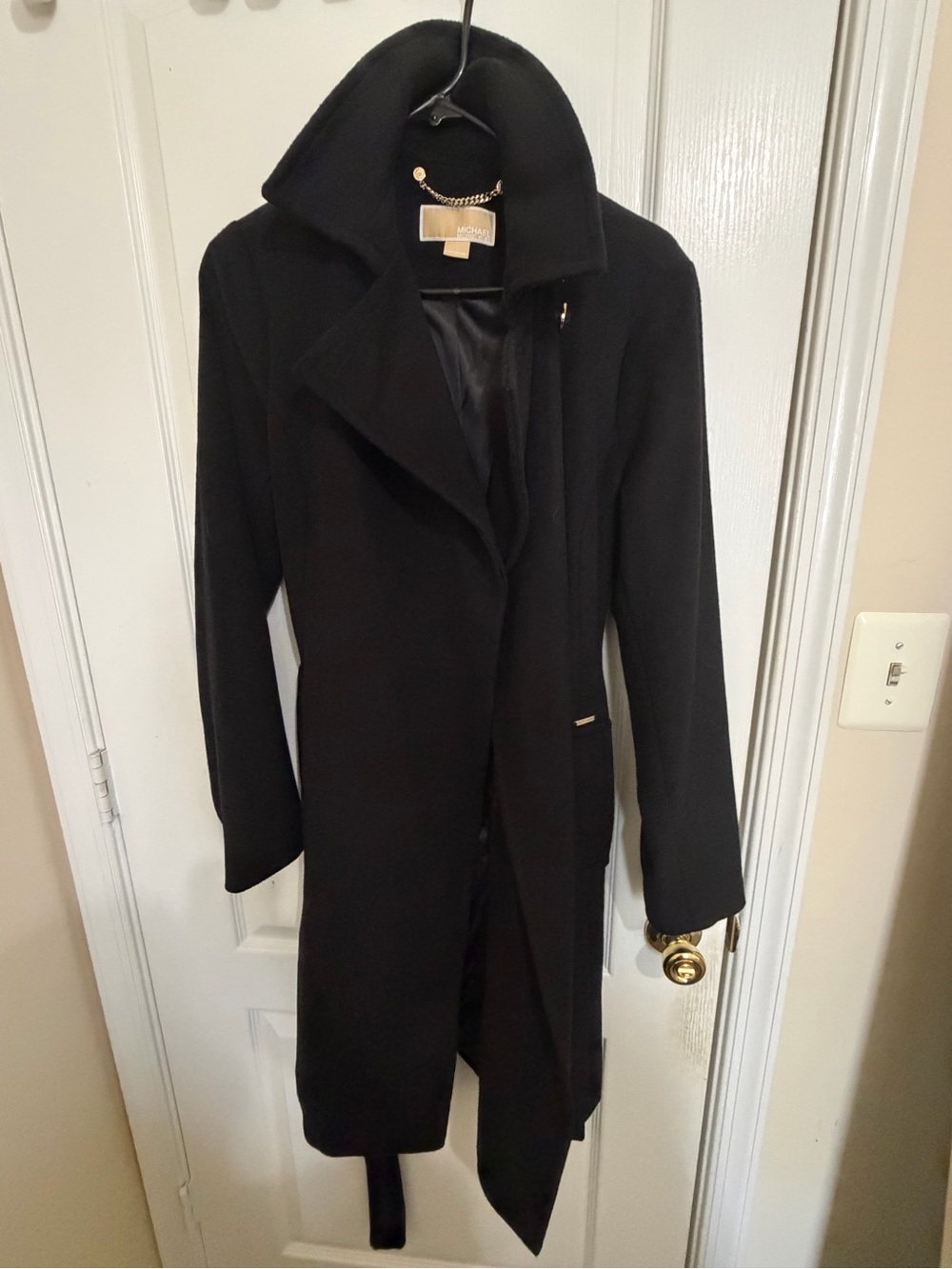 Michael Kors Black Long Coat